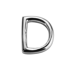 Stow Lockets Jewellery STOW Letter D Charm - Sterling Silver