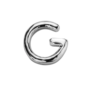 Stow Lockets Jewellery STOW Letter G Charm - Sterling Silver