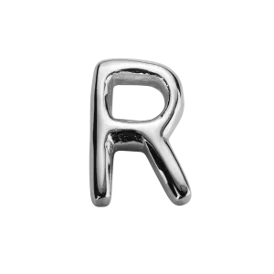 Stow Lockets Jewellery STOW Letter R Charm - Sterling Silver
