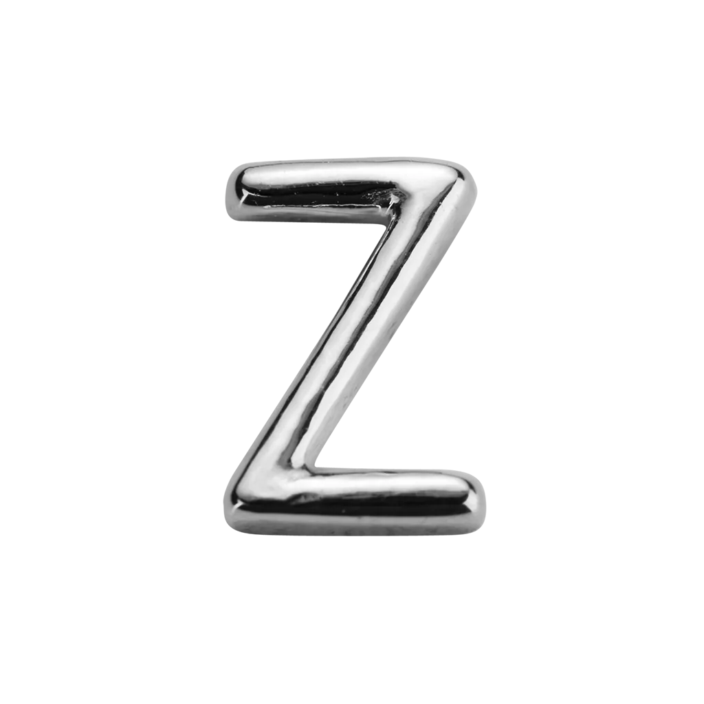 Stow Lockets Jewellery STOW Letter Z Charm - Sterling Silver