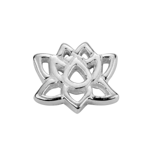 Stow Lockets Jewellery STOW Lotus (Enlightenment) Charm - Sterling Silver