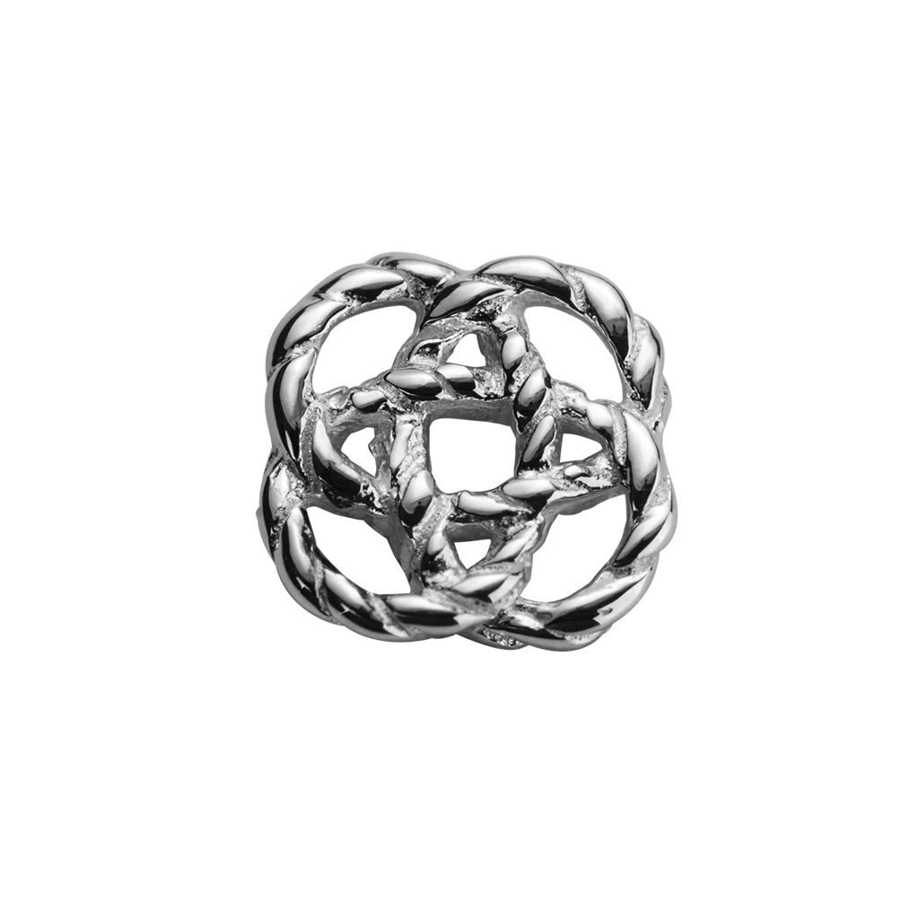 Stow Lockets Jewellery STOW Love Knot (Everlasting) Charm - Sterling Silver