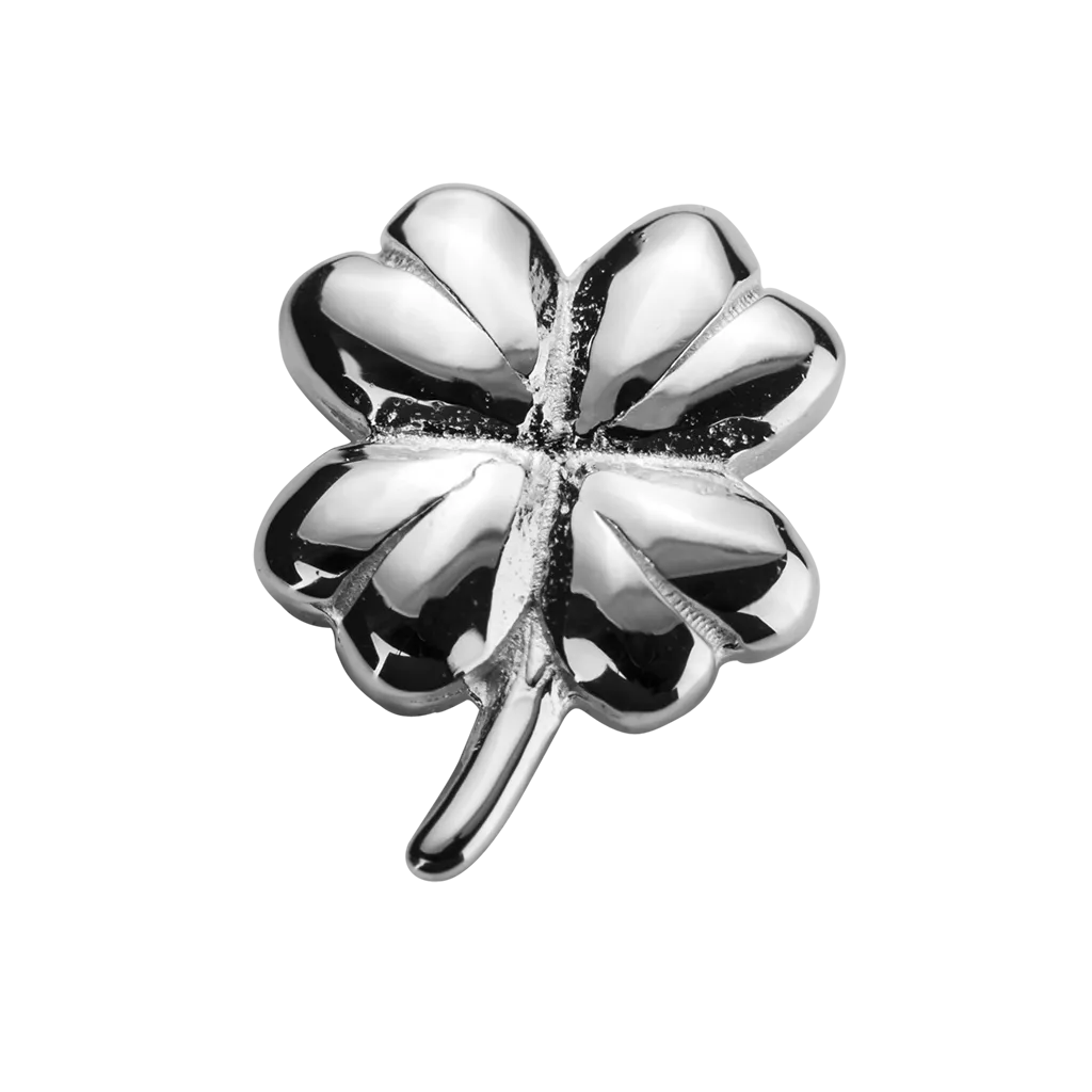 Stow Lockets Jewellery STOW Lucky Clover (Good Fortune) Charm - Sterling Silver