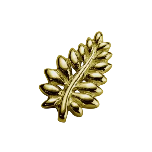Stow Lockets Jewellery STOW NZ Fern (Loyal) Charm - 9ct Yellow Gold
