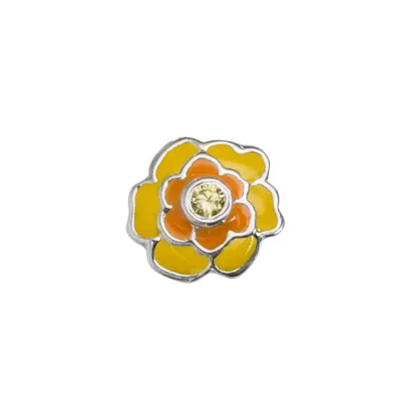 Stow Lockets Jewellery STOW October Marigold (Devotion) Charm