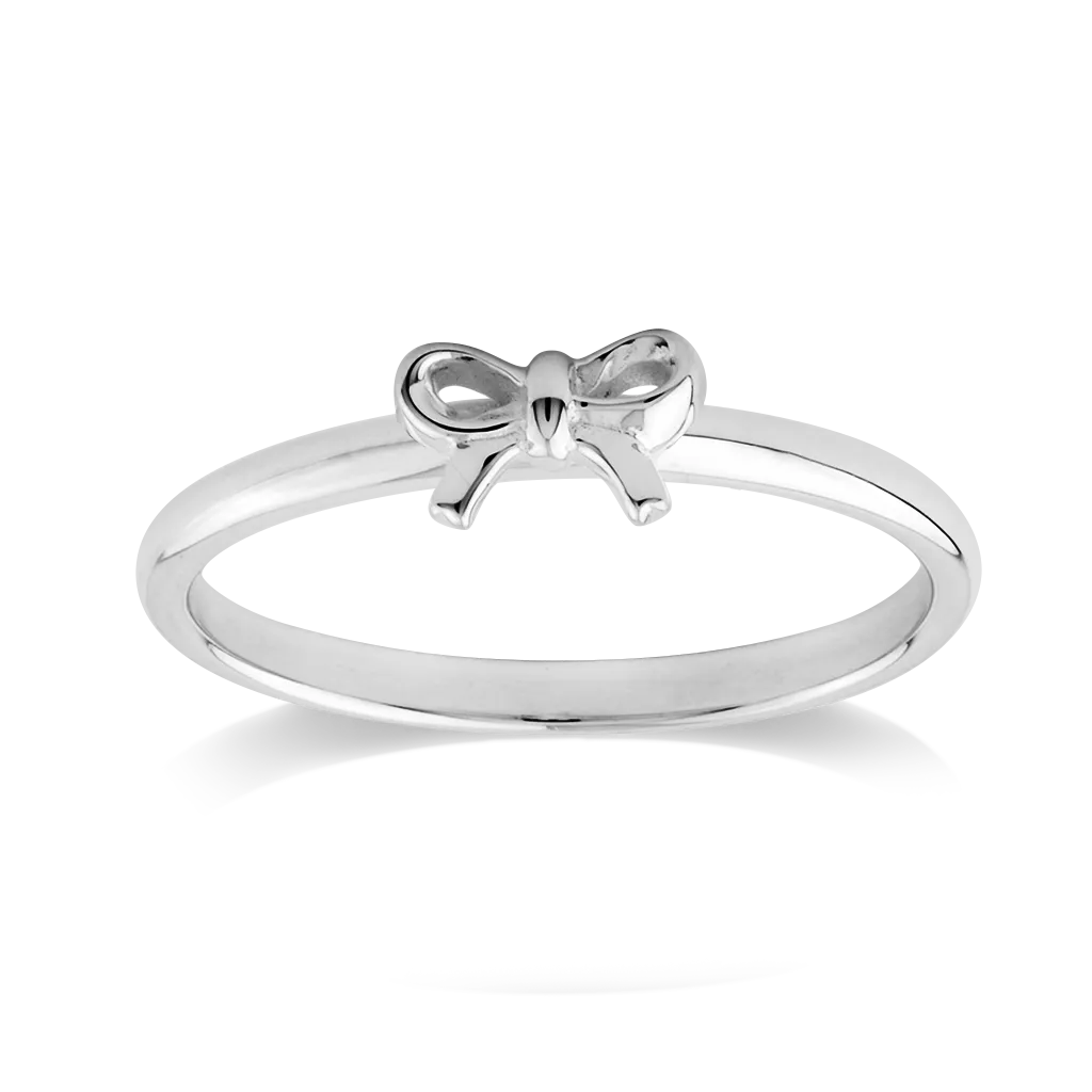 Stow Lockets Jewellery STOW Ring - Bow (Gifted) Size O