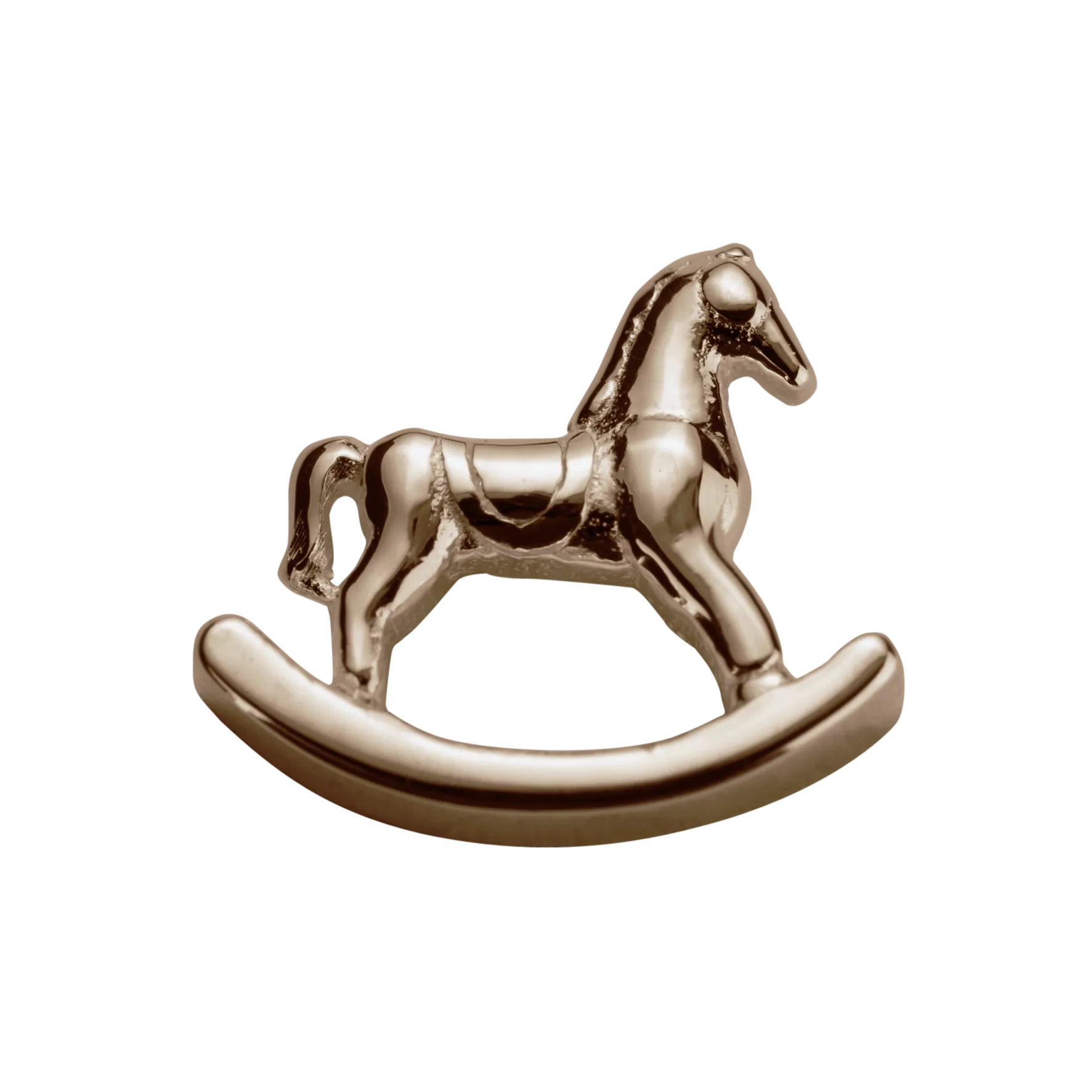 Stow Lockets Jewellery STOW Rocking Horse (Adored) Charm - 9ct Rose Gold