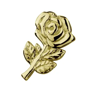 Stow Lockets Jewellery STOW Rose (Enchanting) Charm - 9ct Yellow Gold