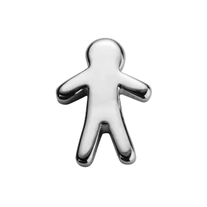 Stow Lockets Jewellery STOW Stowaway Boy (Heroic) Charm - Sterling Silver