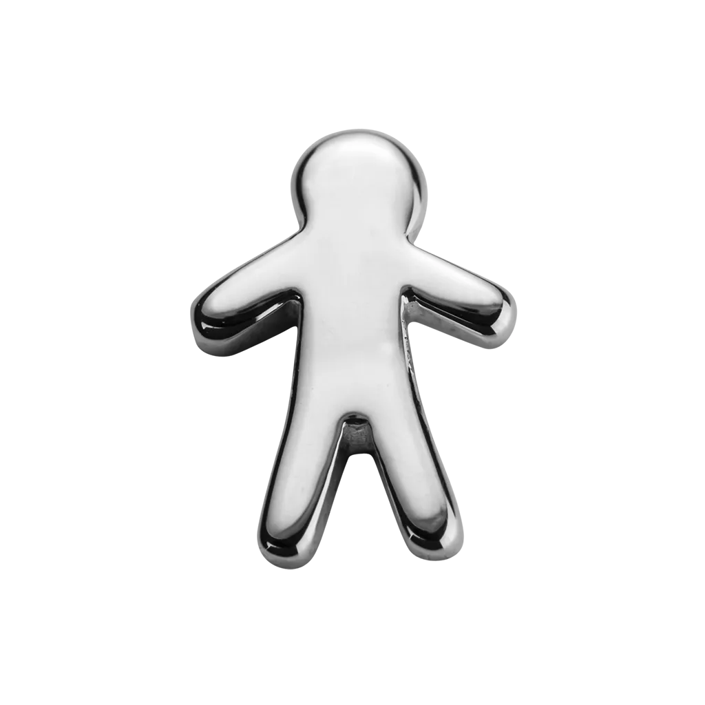 Stow Lockets Jewellery STOW Stowaway Boy (Heroic) Charm - Sterling Silver