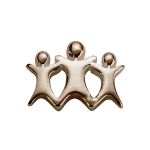 Stow Lockets Jewellery STOW Stowaways (My Family) Charm - 9ct Rose Gold