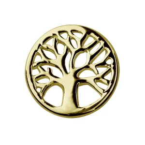 Stow Lockets Jewellery STOW Tree Of Life (Vitality) Charm - 9ct Yellow Gold