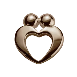 Stow Lockets Jewellery STOW True Love (Yours Always) Charm - 9ct Rose Gold