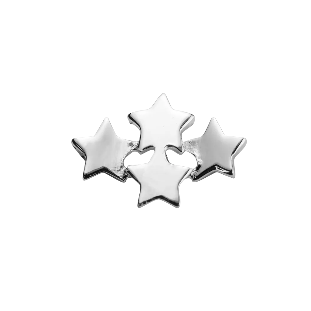Stow Lockets Jewellery STOW Wishing Stars (My Dreams) Charm - Sterling Silver