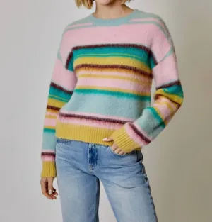 Stripe Sweater In Multicolor