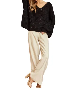 Such A Steal Sweater In Black