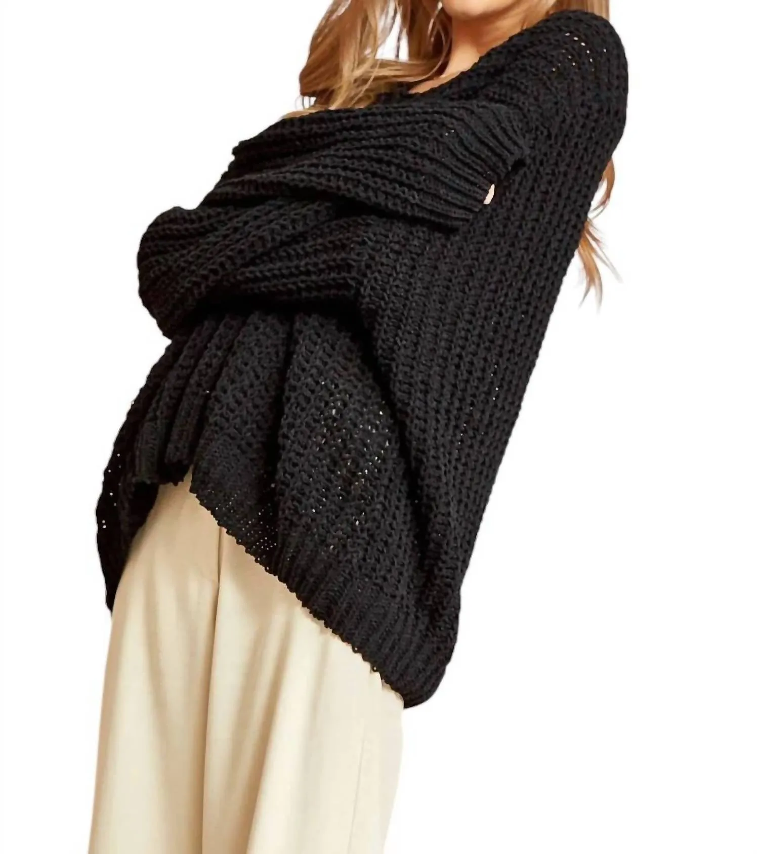 Such A Steal Sweater In Black