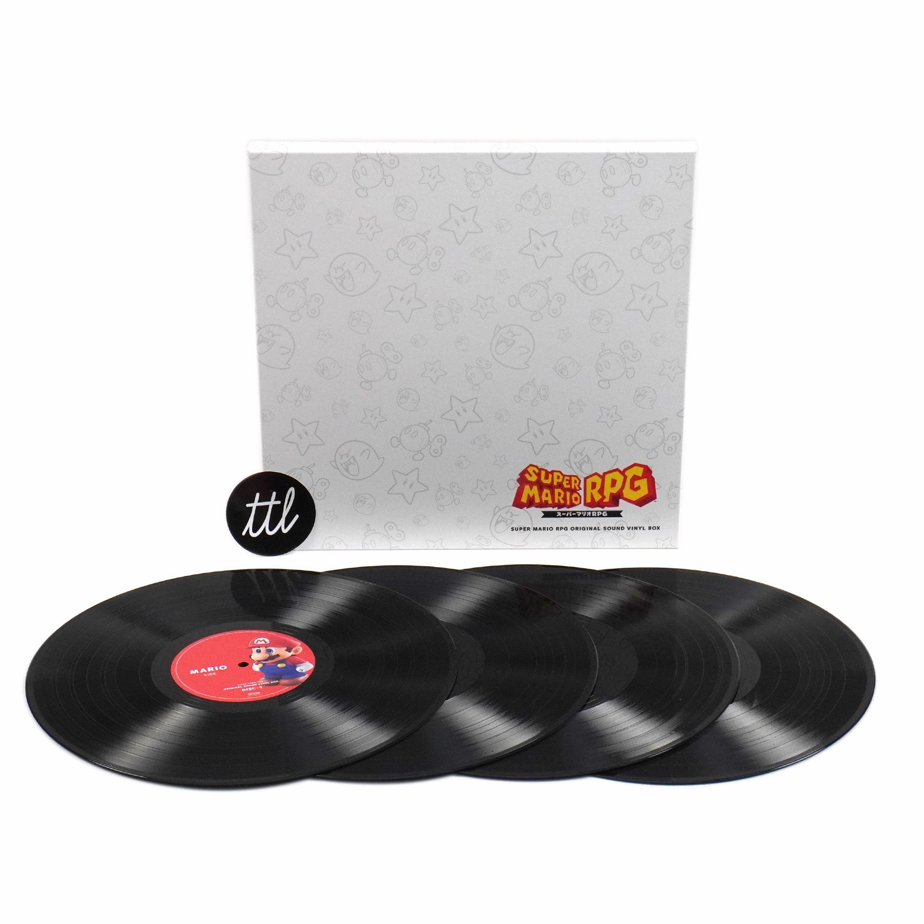 Super Mario RPG: Original Sound (Japan Import) Vinyl 4LP Boxset Soundtracks,Film Scores,Movie Music Gear