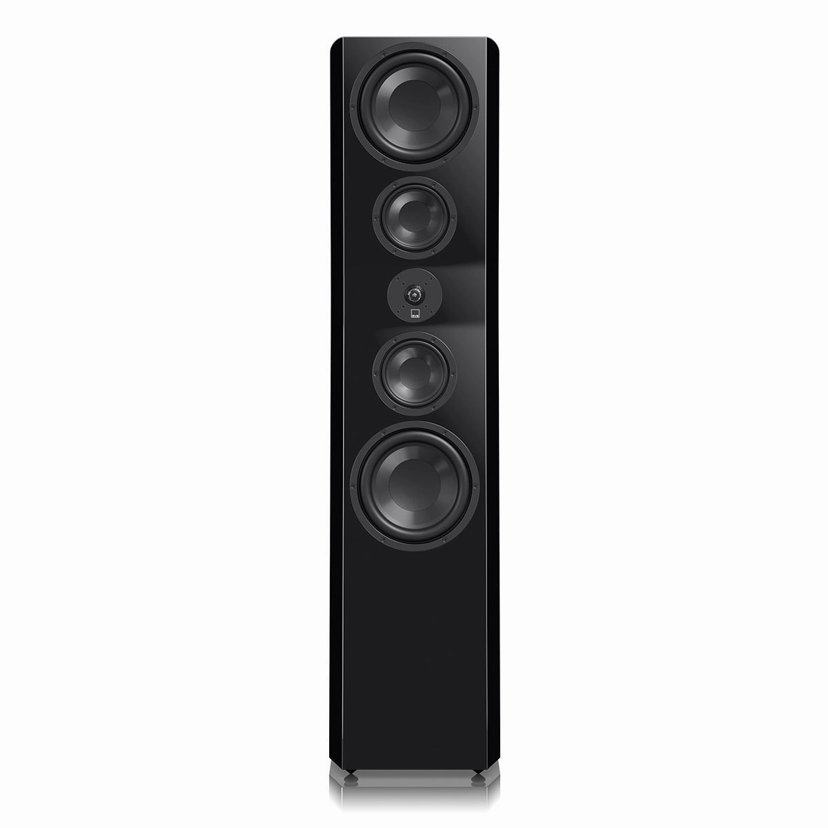 SVS Pair of Ultra Evolution Pinnacle Tower Speakers with 8 Inch Quand Woofers in Piano Gloss Black