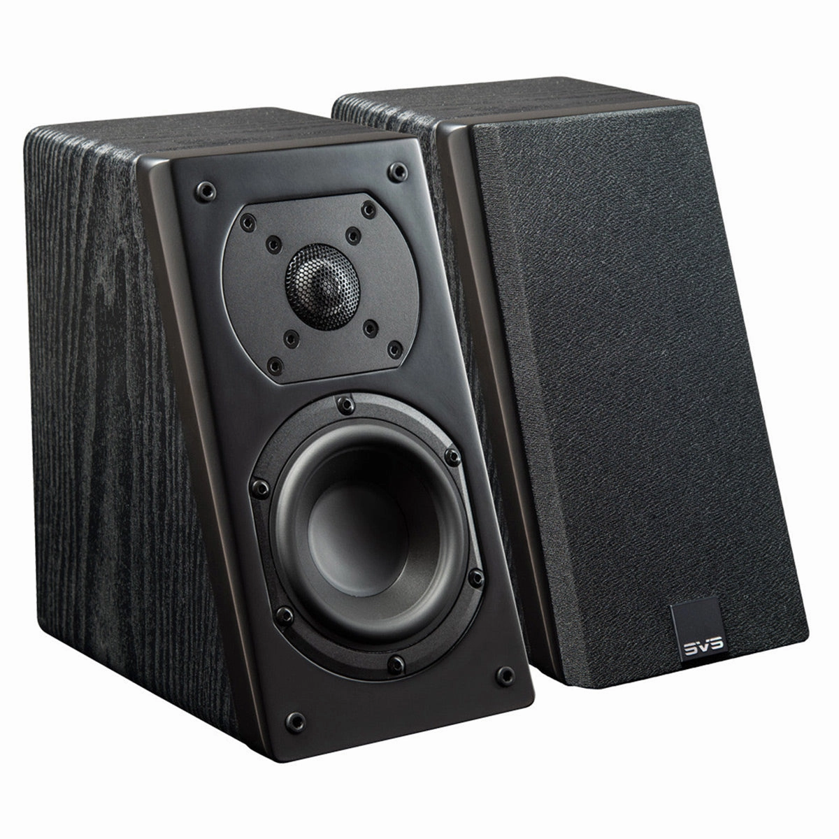 SVS Prime Elevation Speakers - Pair (Premium Black Ash) Surround Sound Speakers,Multichannel Audio,5.1 Systems