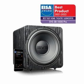 SVS SB-1000 Pro Subwoofer (Each) hi-fi analog preamp,hi-fi dynamic range audio,hi-fi stereo for TV
