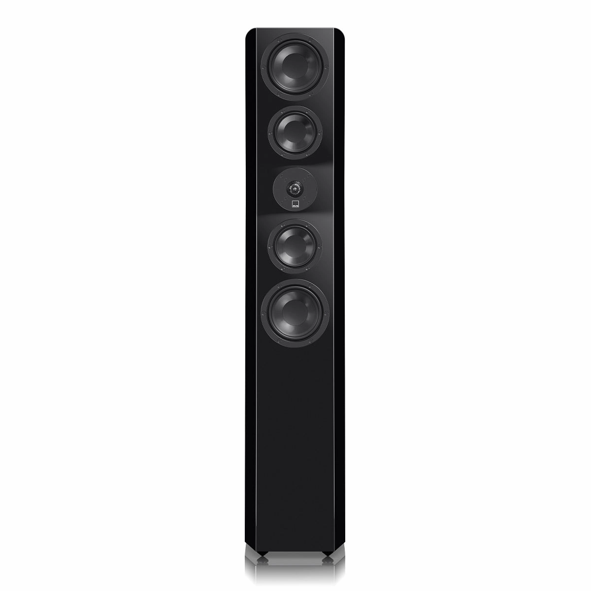 SVS Ultra Evolution 3 Way Tower Speakers with Quad 5.5 Inch Woofers - Pair (Piano Gloss Black)