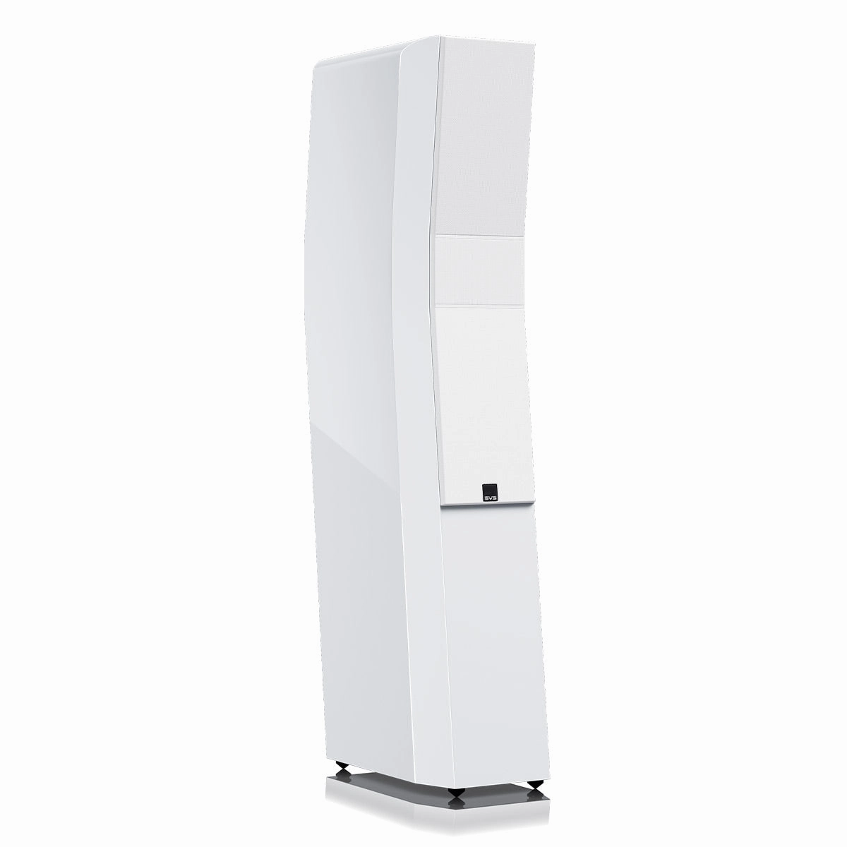 SVS Ultra Evolution 3 Way Tower Speakers with Quad 5.5 Inch Woofers - Pair (Piano Gloss White)