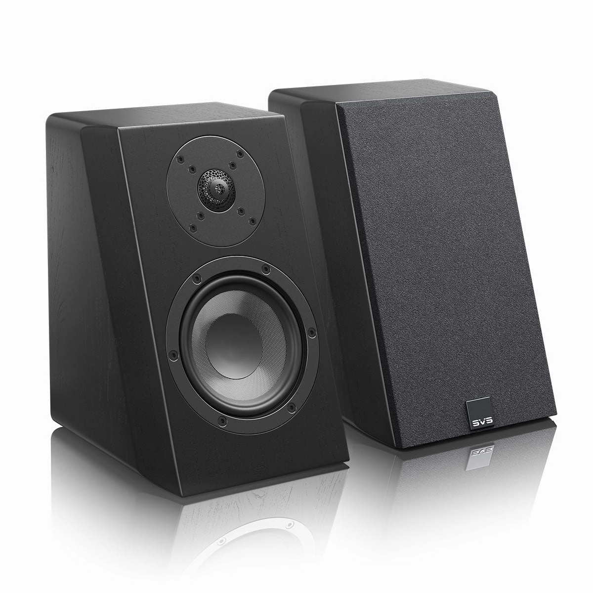 SVS Ultra Evolution Elevation Surround Speakers - Pair (Black Oak) Surround Sound Speakers,Multichannel Audio,5.1 Systems