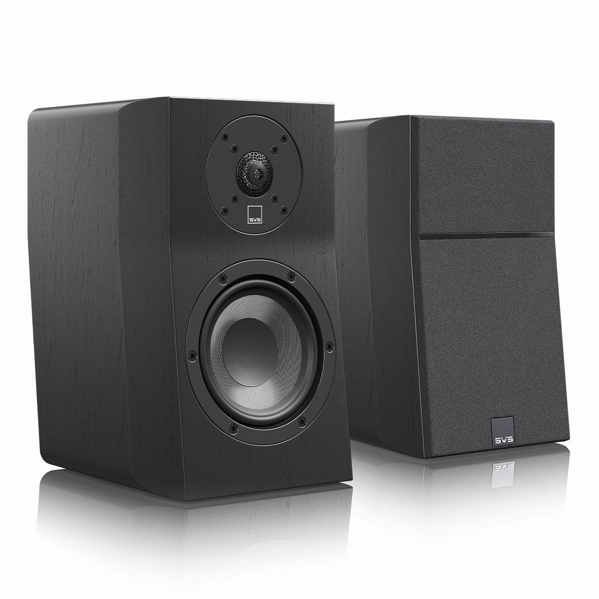 SVS Ultra Evolution Nano Bookshelf Speakers - Pair (Black Oak)