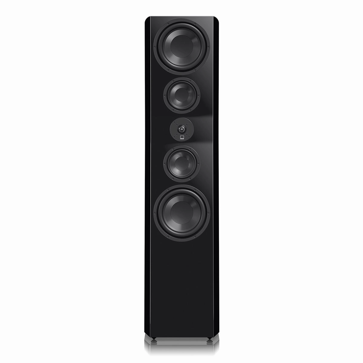 SVS Ultra Evolution Pinnacle Tower Speaker with Quad 8" Woofers - Each (Piano Gloss Black)