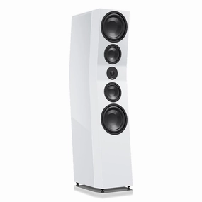 SVS Ultra Evolution Pinnacle Tower Speaker with Quad 8" Woofers - Each (Piano Gloss White)