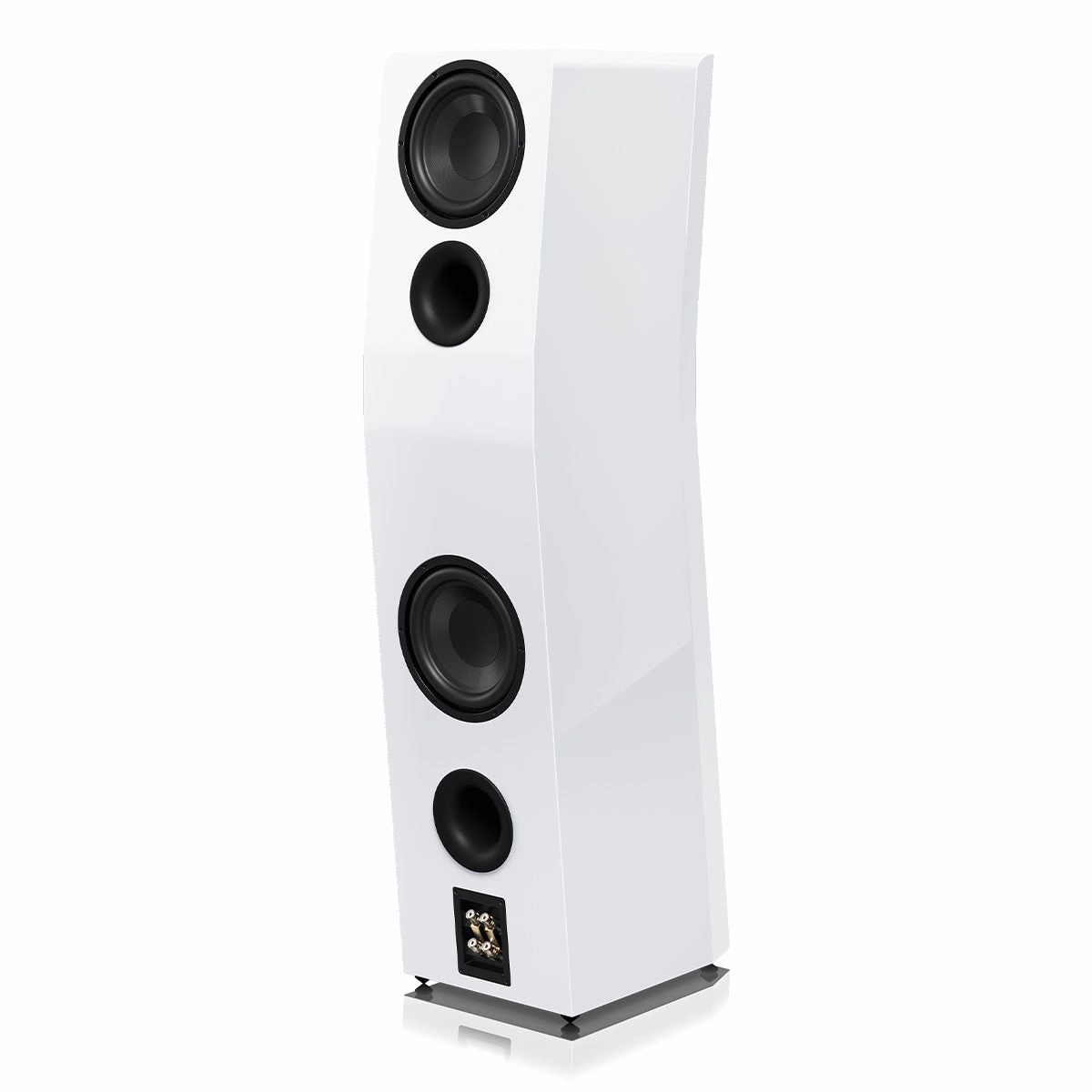 SVS Ultra Evolution Pinnacle Tower Speaker with Quad 8" Woofers - Each (Piano Gloss White)