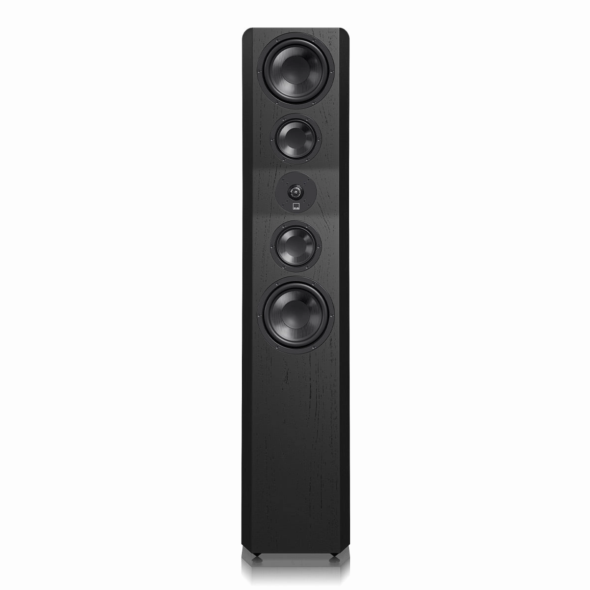 SVS Ultra Evolution Titan 3 Way Tower Speakers with Quad 6.5 Inch Woofers - Pair (Black Oak)