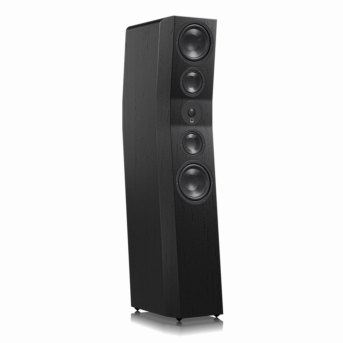 SVS Ultra Evolution Titan 3 Way Tower Speakers with Quad 6.5 Inch Woofers - Pair (Black Oak)