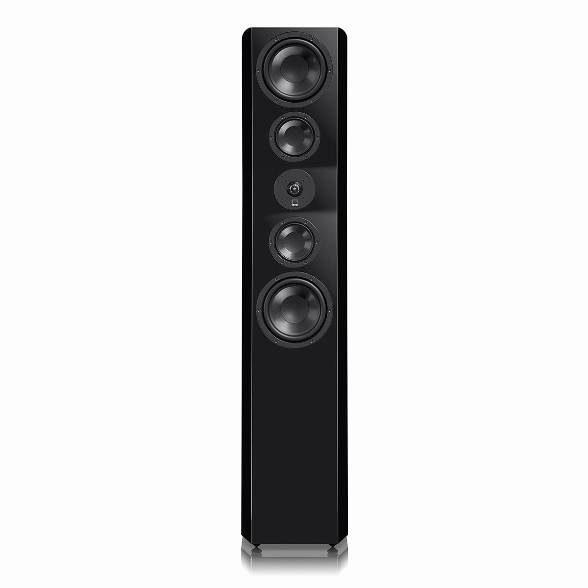 SVS Ultra Evolution Titan 3 Way Tower Speakers with Quad 6.5 Inch Woofers - Pair (Piano Gloss Black)