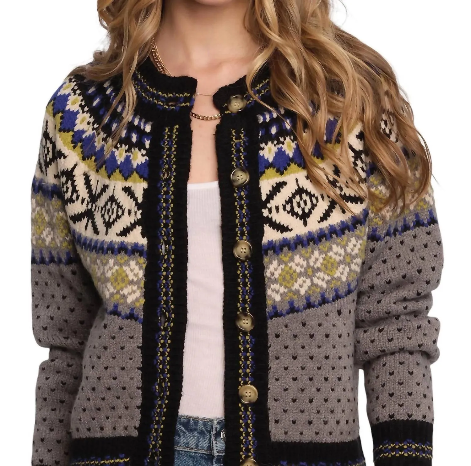 Sylvia Cardigan In Heather