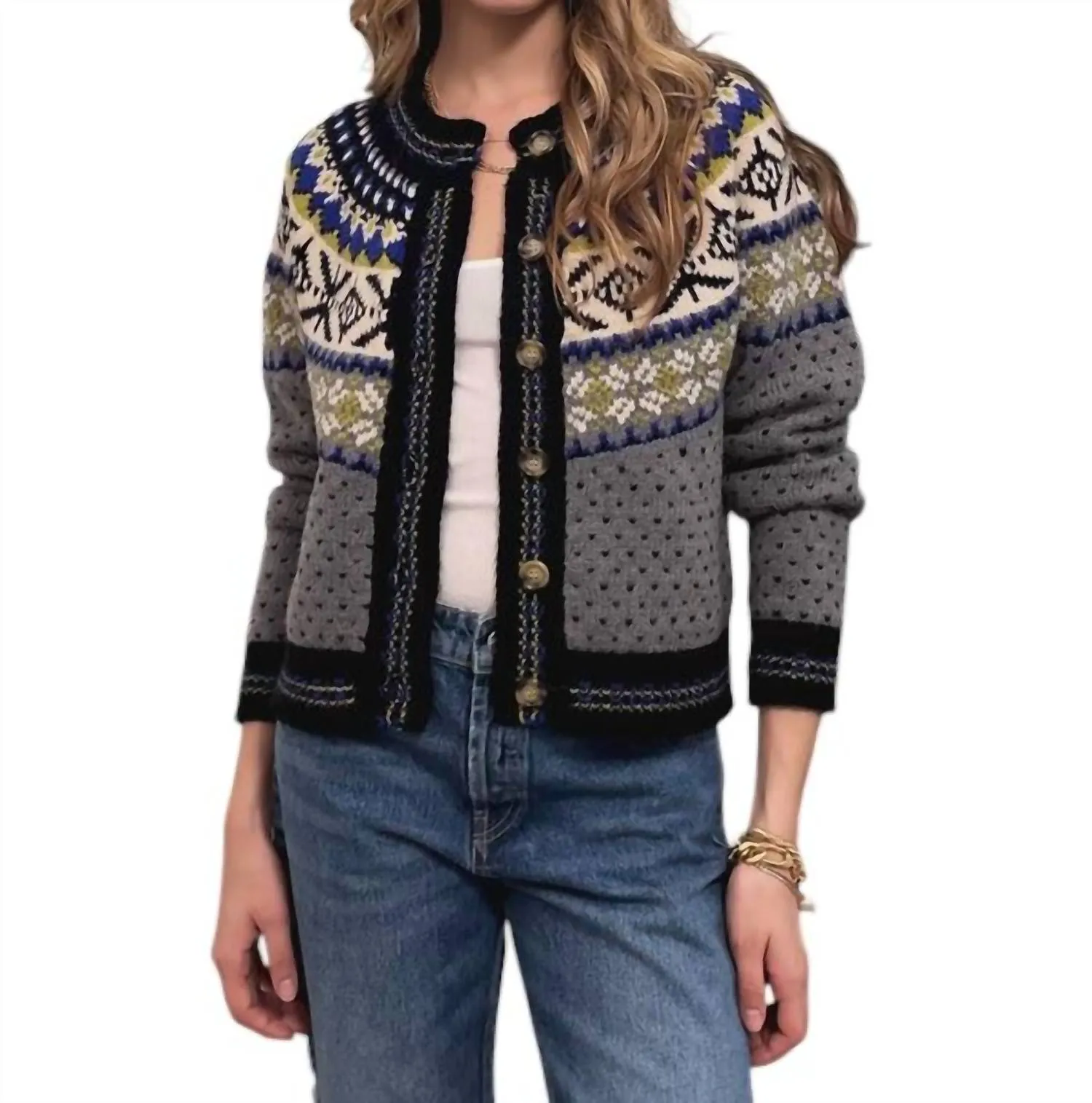 Sylvia Cardigan In Heather