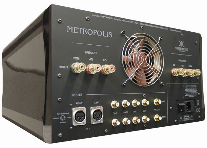 Synthesis Metropolis NYC100i Dual Mono Integrated Tube Amplifier 100w/ch (Each) | Display Unit