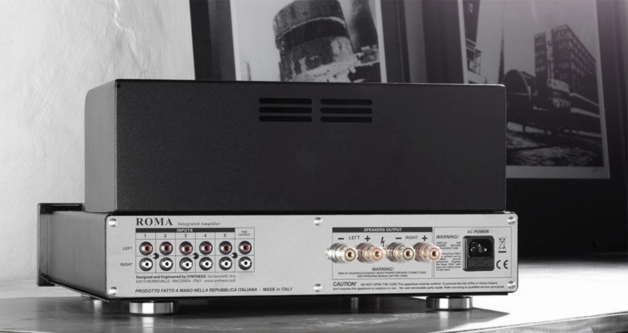 Synthesis ROMA 753AC Integrated Tube Amplifier 50w/ch | Display Unit