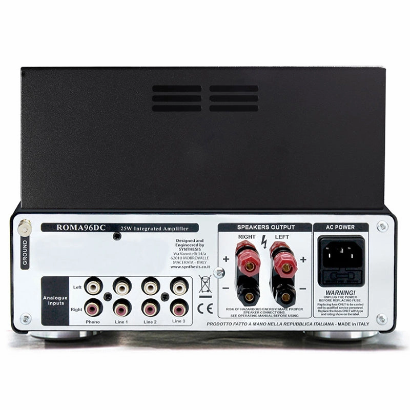 Synthesis Roma 96DC  25W Pure A Class Integrated Stereo Amplifier (Each) | Pre-Owned