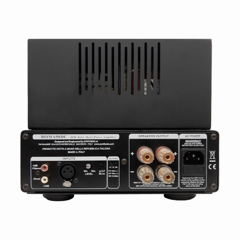 Synthesis Roma 98DC Special Edition 40W Tube Mono Power Amplifier