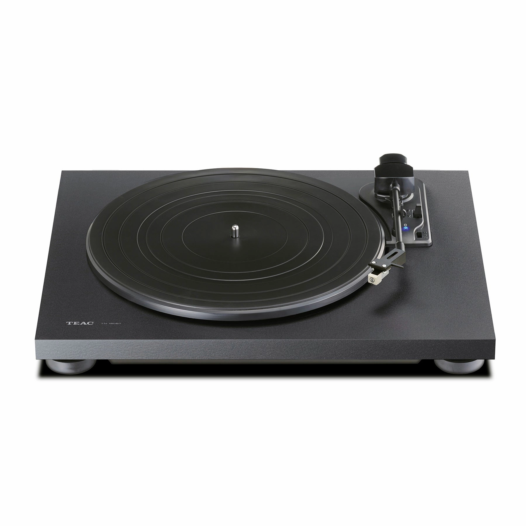 Teac: TN-180BT Semi-Automatic Turntable w/ Bluetooth - Matte Black Record player,Vinyl Player,Analog Turntable