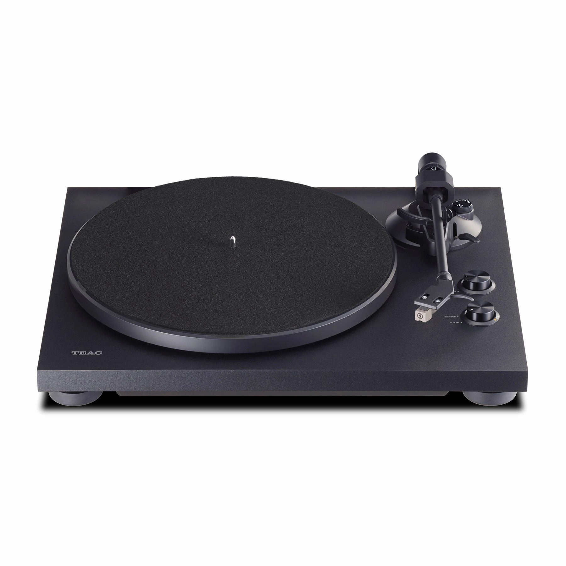 Teac: TN-280BT Turntable w/ Bluetooth - Matte Black Record player,Vinyl Player,Analog Turntable