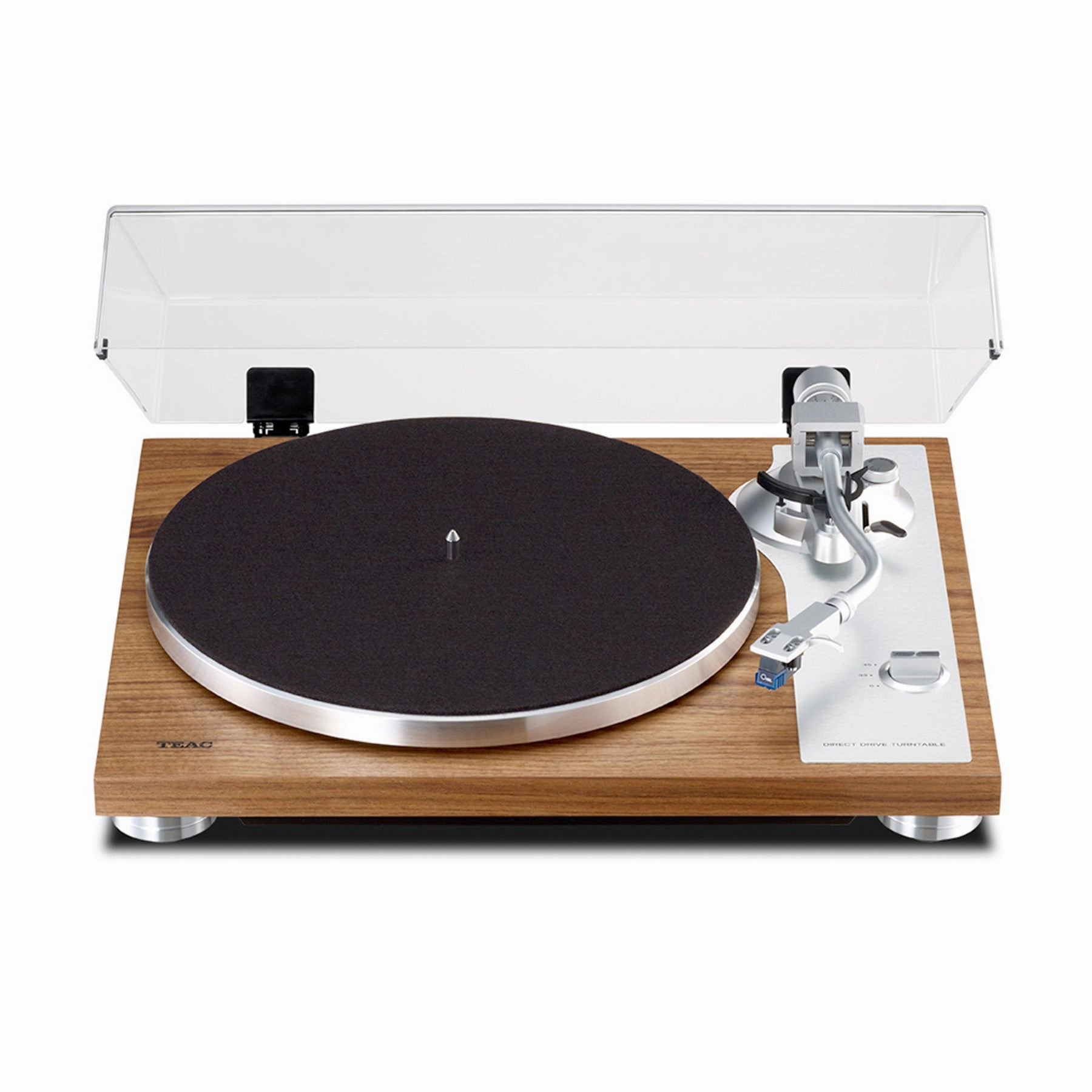 Teac: TN-4D-SE Direct Drive Turntable - Walnut