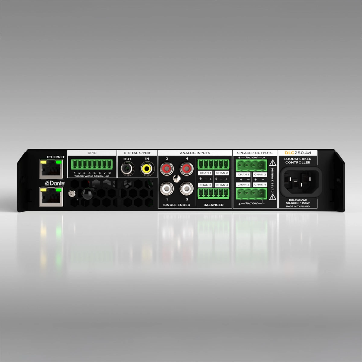Theory Audio Design DLC-250.4d 4-Channel Amplified Loudspeaker Controller