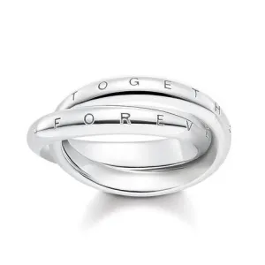 Thomas Sabo Jewellery Thomas Sabo Glam and Soul Sterling Silver Together Forever Ring D