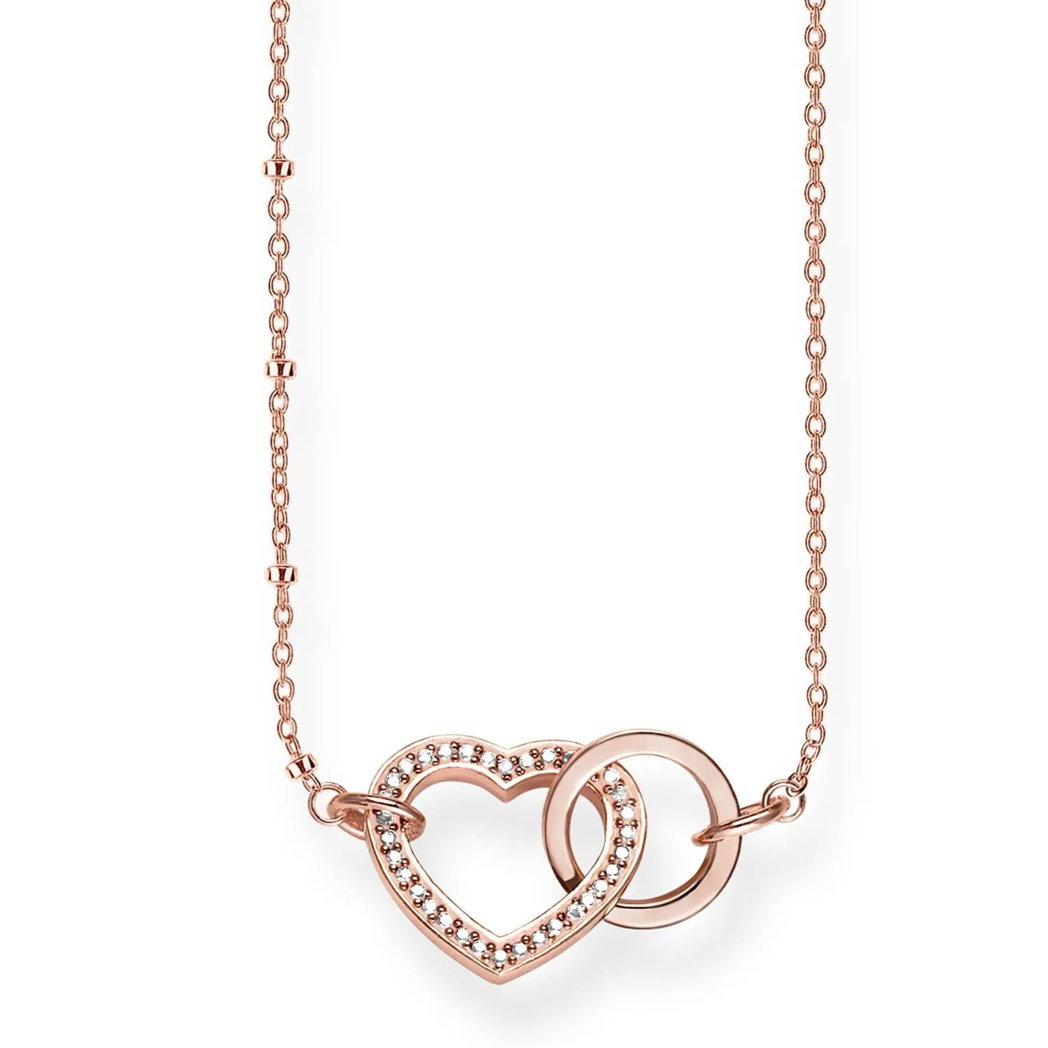 Thomas Sabo Womens Necklaces Necklace "Together Forever Heart"