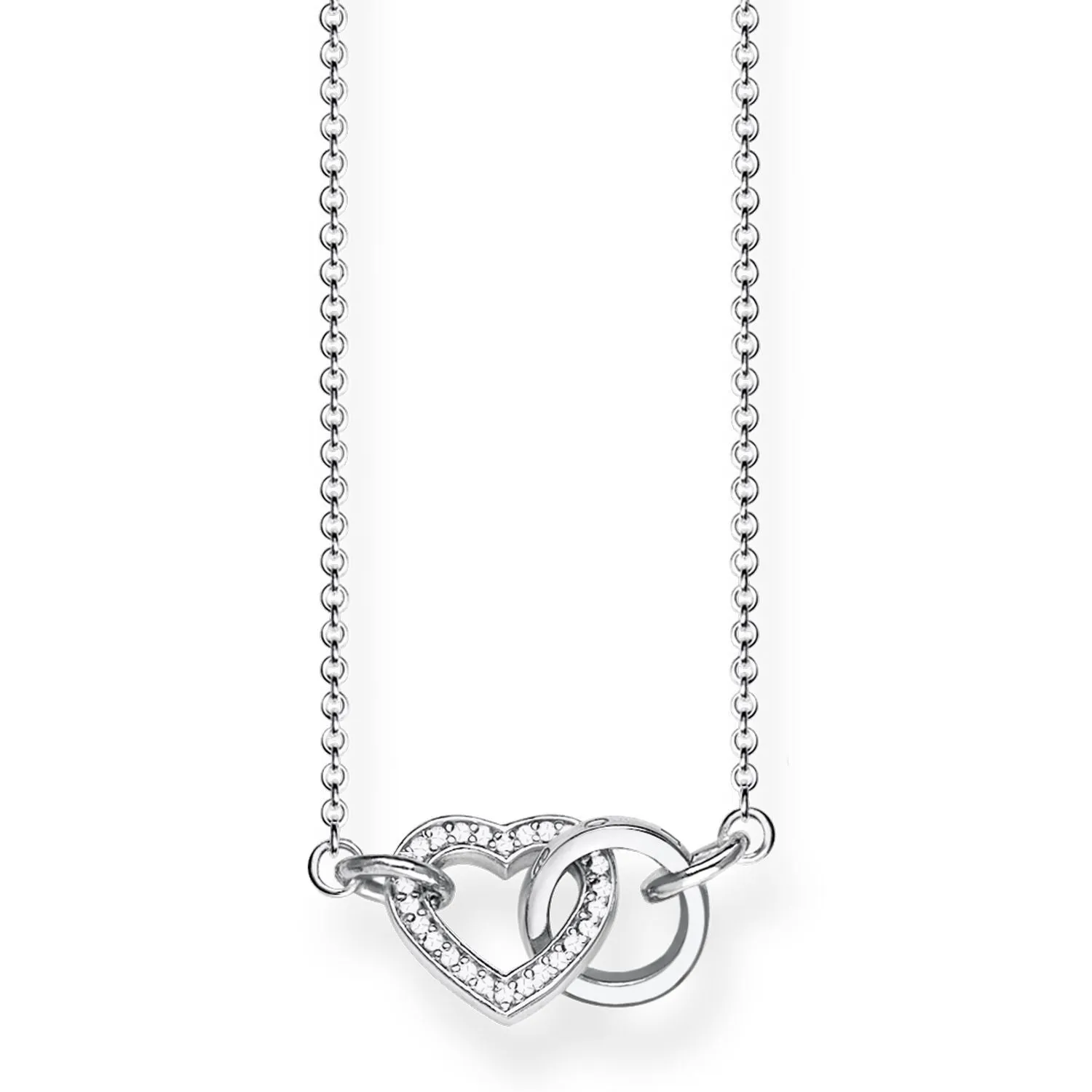 Thomas Sabo Womens Necklaces Necklace "TOGETHER Heart Small"