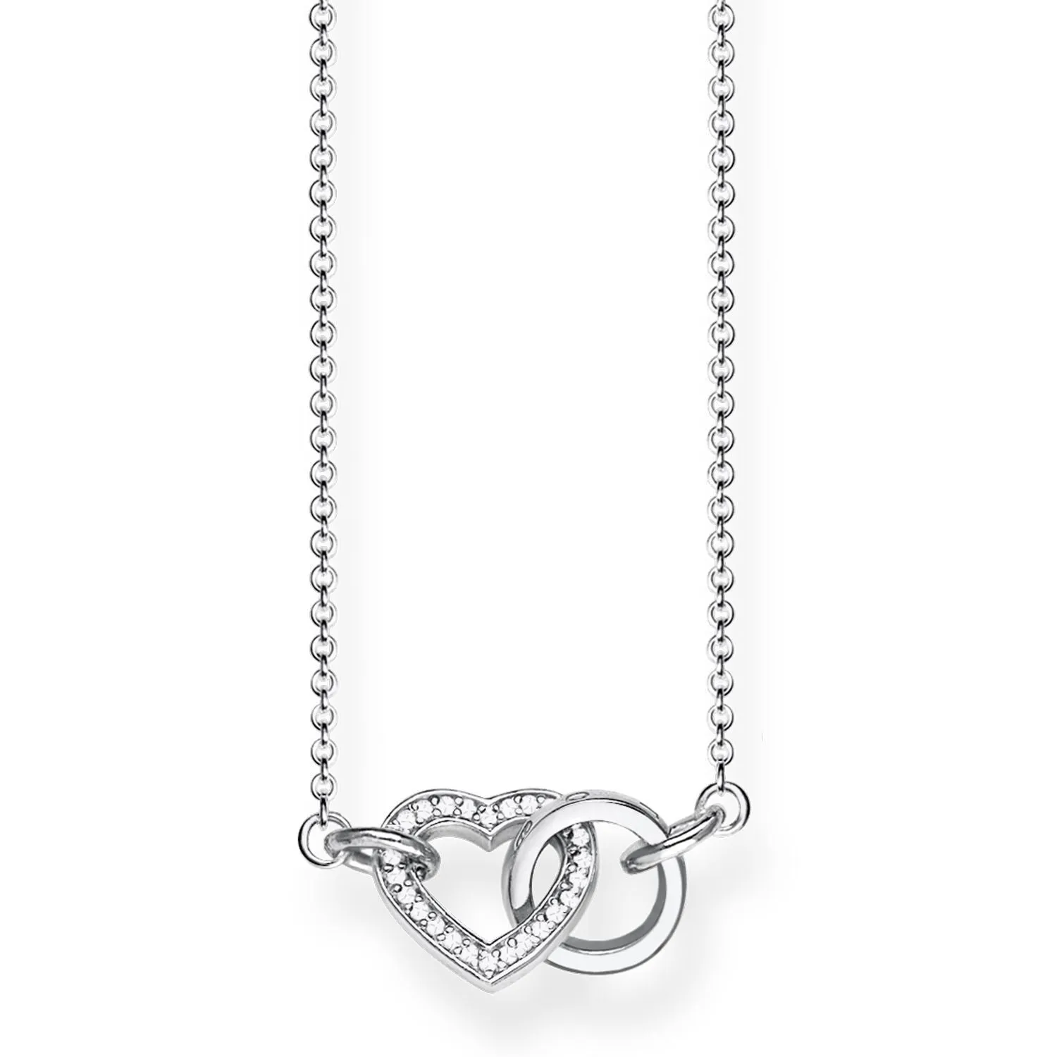 Thomas Sabo Womens Necklaces Necklace "TOGETHER Heart Small"