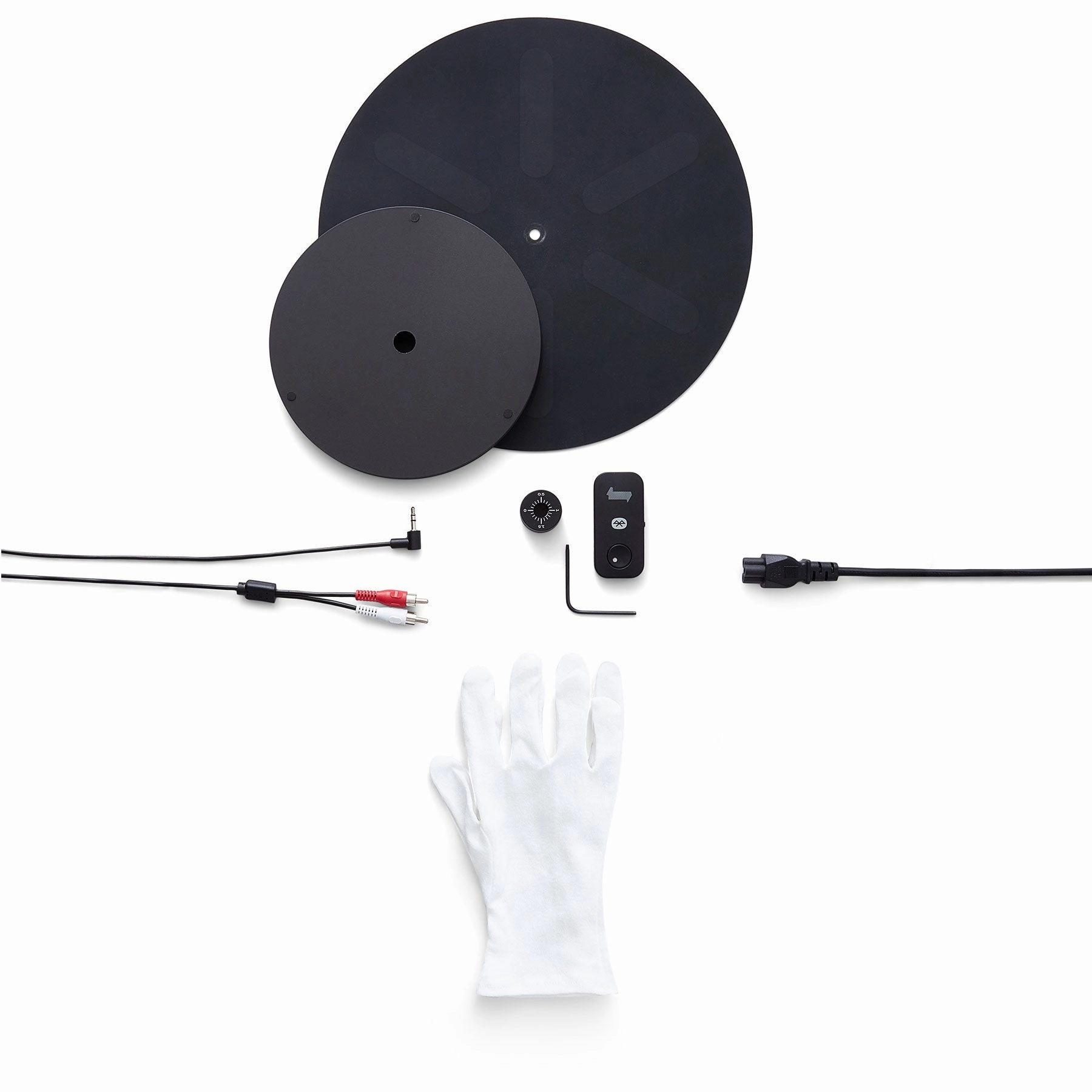 Transparent: Transparent Turntable w/ Bluetooth